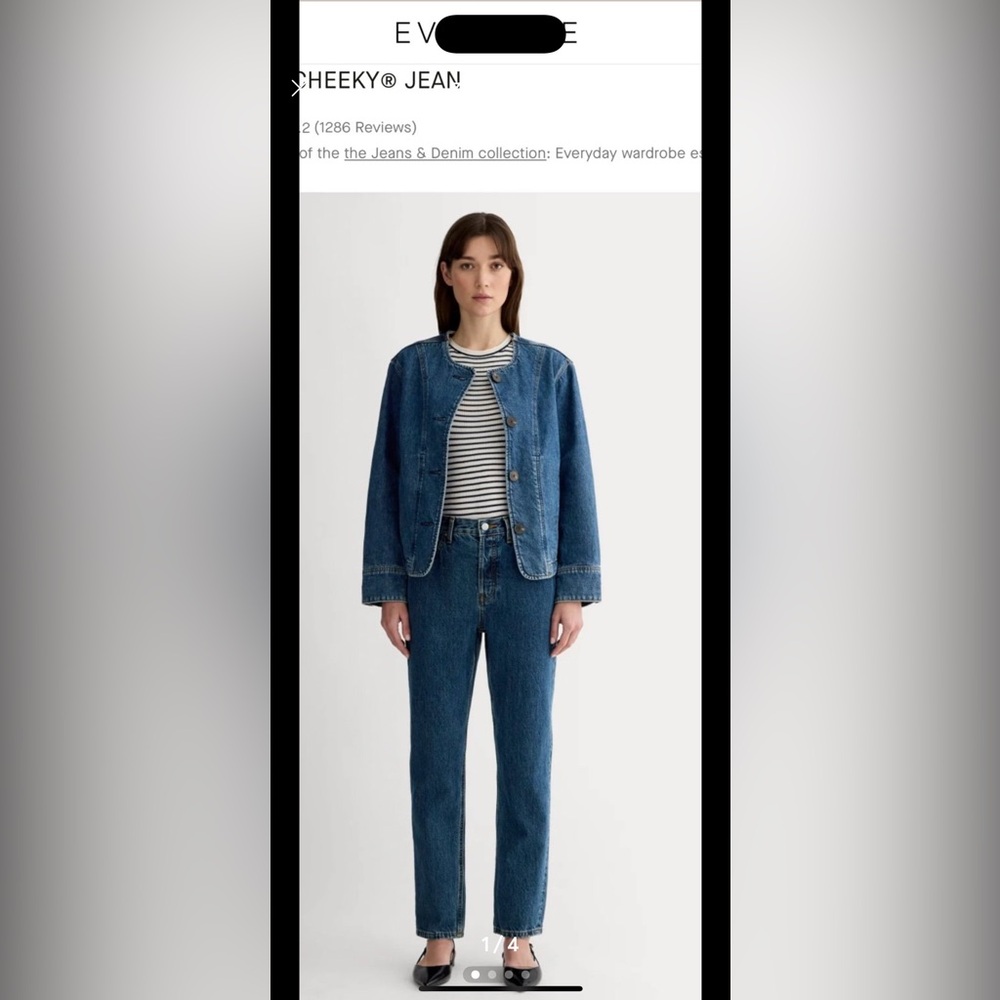 Everlane The 90’s Cheeky Jean